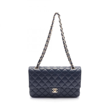 Top Quality Chanel Lambskin Matelasse W Flap Shoulder Bag
