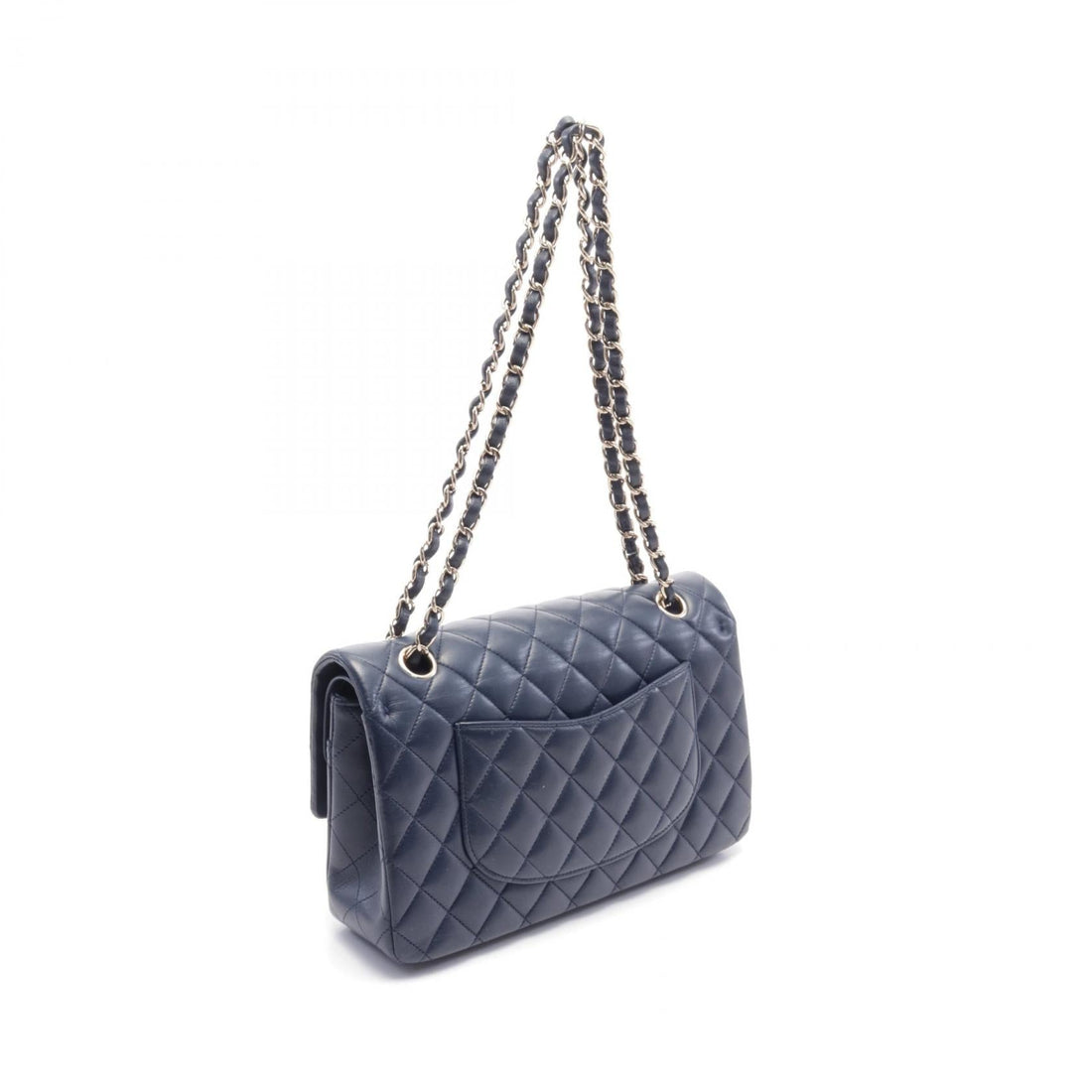 Top Quality Chanel Lambskin Matelasse W Flap Shoulder Bag