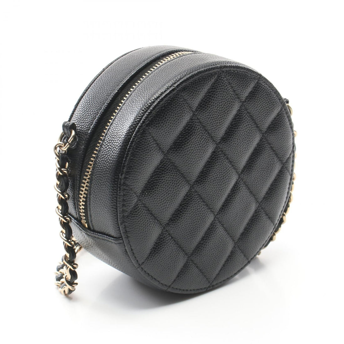 Top Quality Chanel Matelasse Leather Shoulder Bag Black