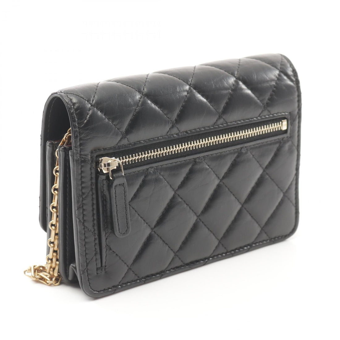 Top Quality Chanel 2.55 Leather Shoulder Bag Black