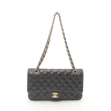 Top Quality Chanel Matelasse W Flap Shoulder Bag Leather