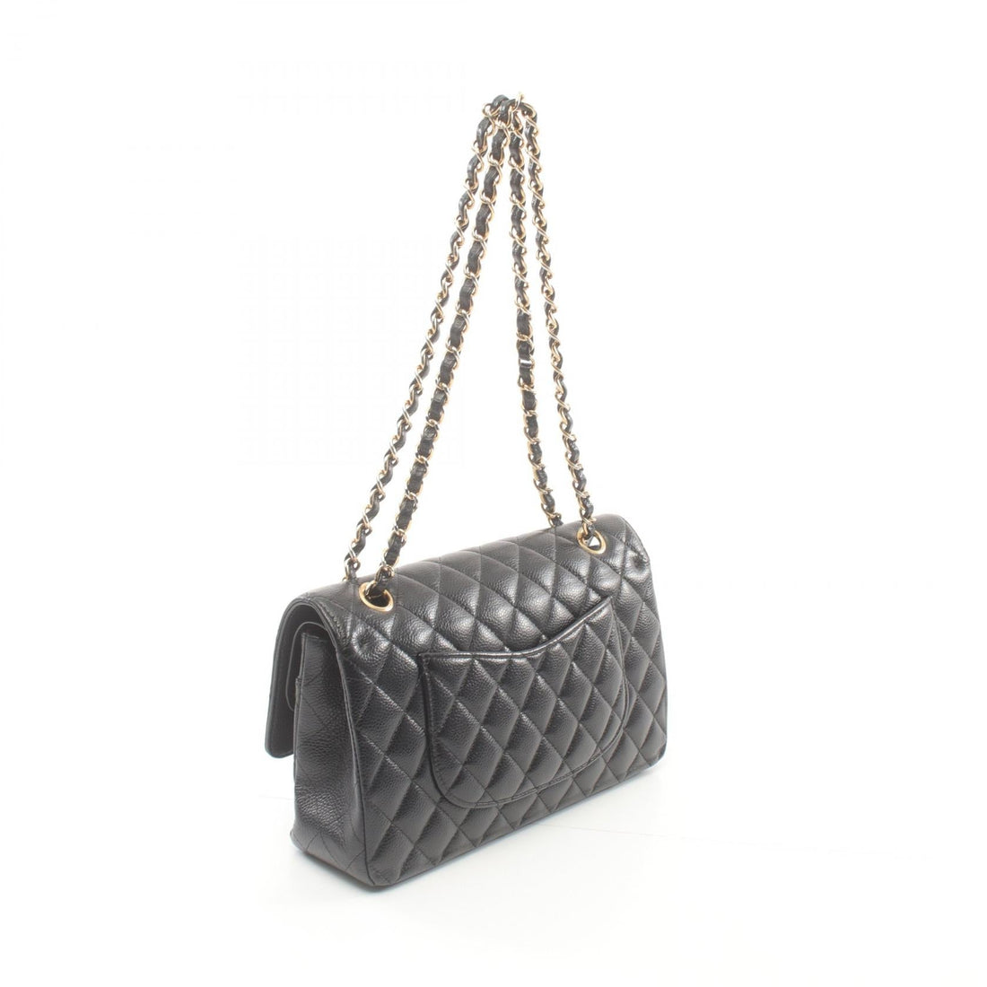 Top Quality Chanel Matelasse W Flap Shoulder Bag Leather