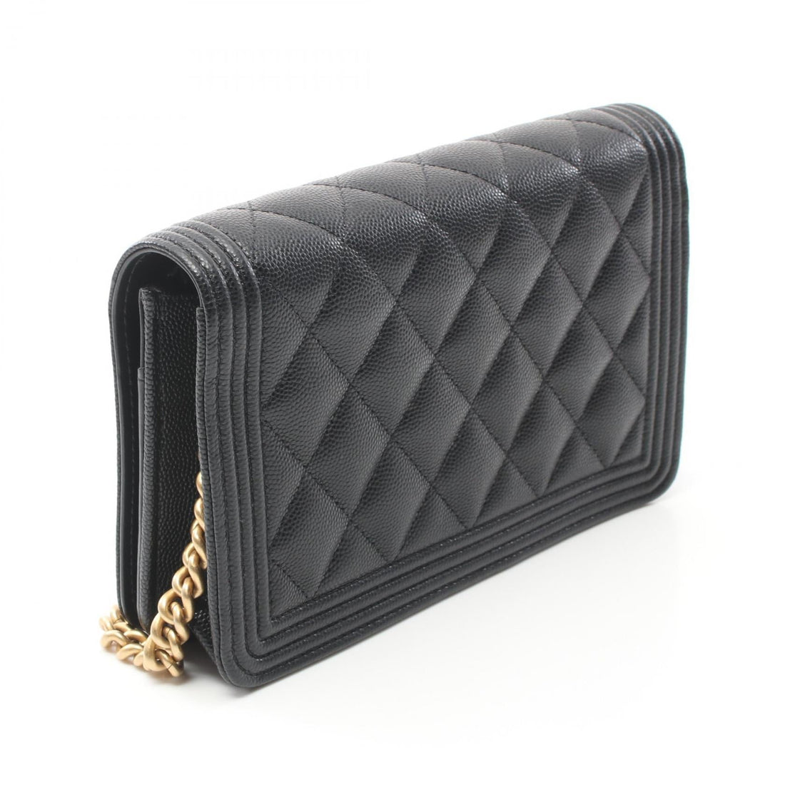 Top Quality Chanel Boy Matelasse Shoulder Bag Black