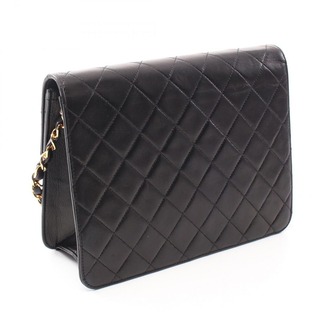 Top Quality Chanel Matelasse Lambskin Shoulder Bag Black