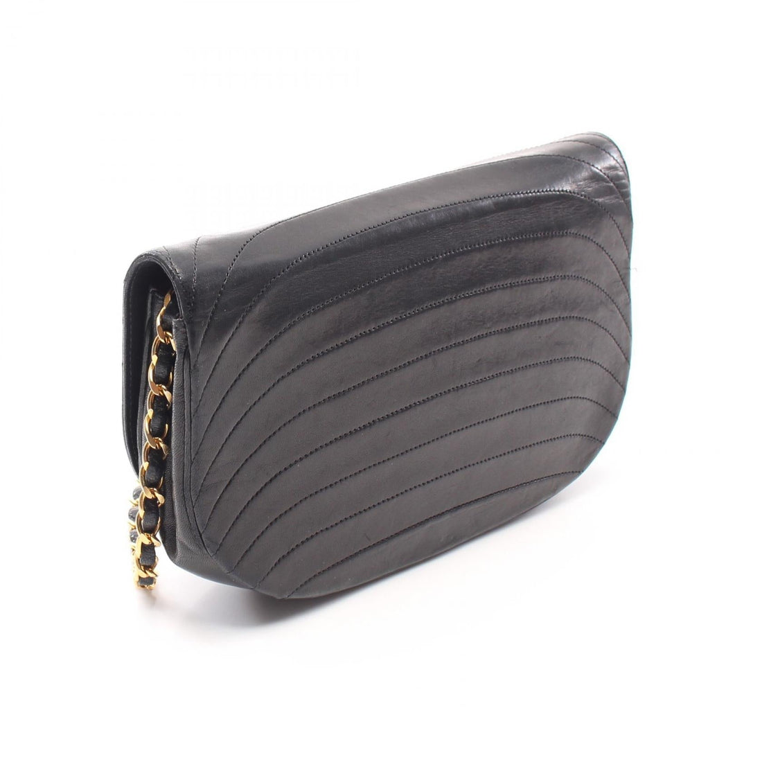 Top Quality Chanel Half Moon Lambskin Shoulder Bag