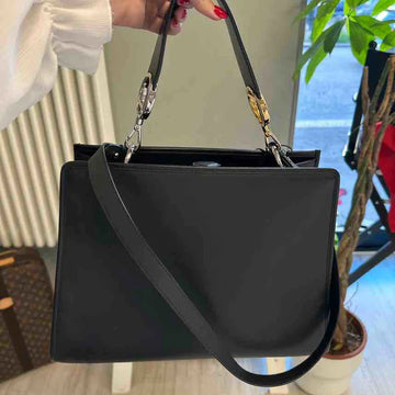 Fendi Runaway Bag, Black Leather