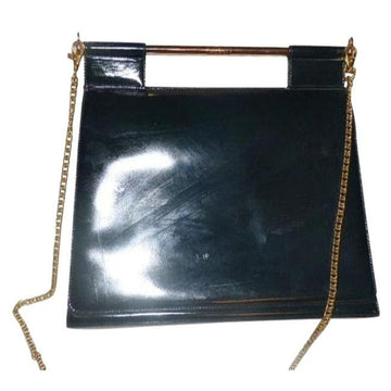 Gucci  Pursesdesigner Purses Green Patent Leather Satchel