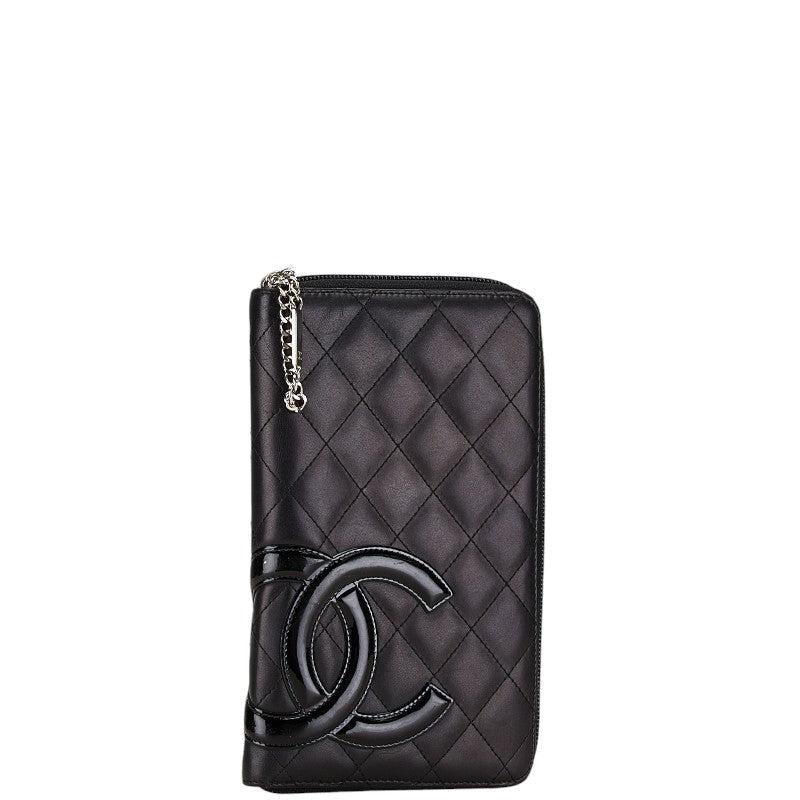 Top Quality Chanel Cambon Line Lambskin Long Wallet