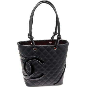 Top Quality Chanel Cambon Line Lambskin Enamel Shoulder Tote Bag A25167