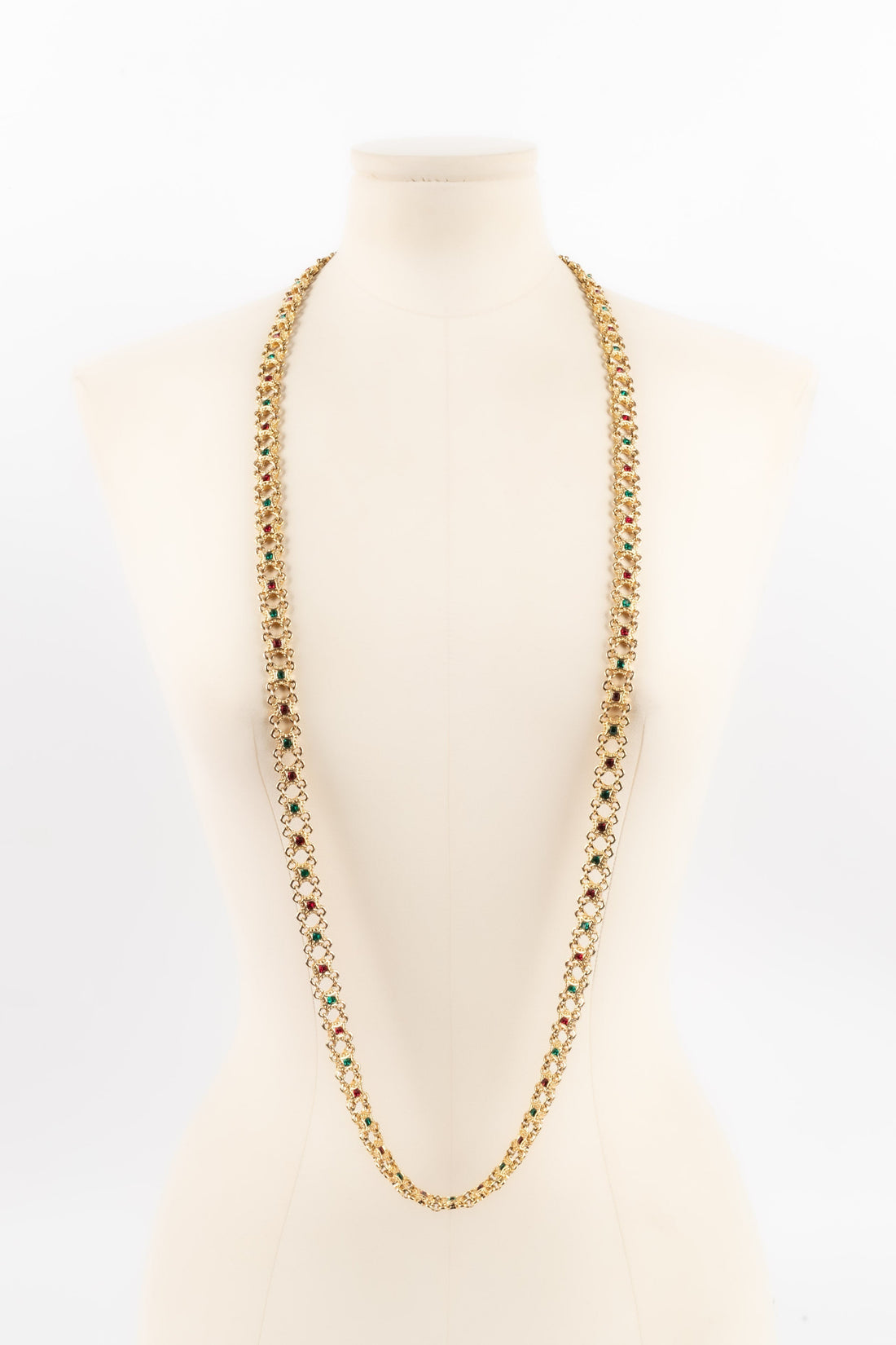 Long collier articulé Dior