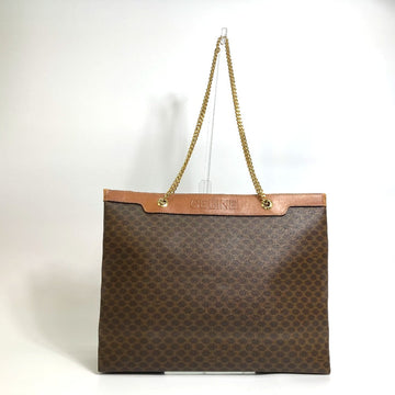 CELINE Tote Bag PVC / Leather Brown Macadam Women New 1:1