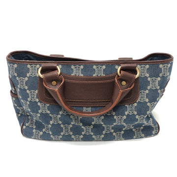 CELINE Handbag denim blue Macadam Women New 1:1
