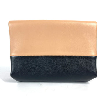 CELINE Pouch leather beige clutch bag bag Phoebe Philo Pouch Women New 1:1