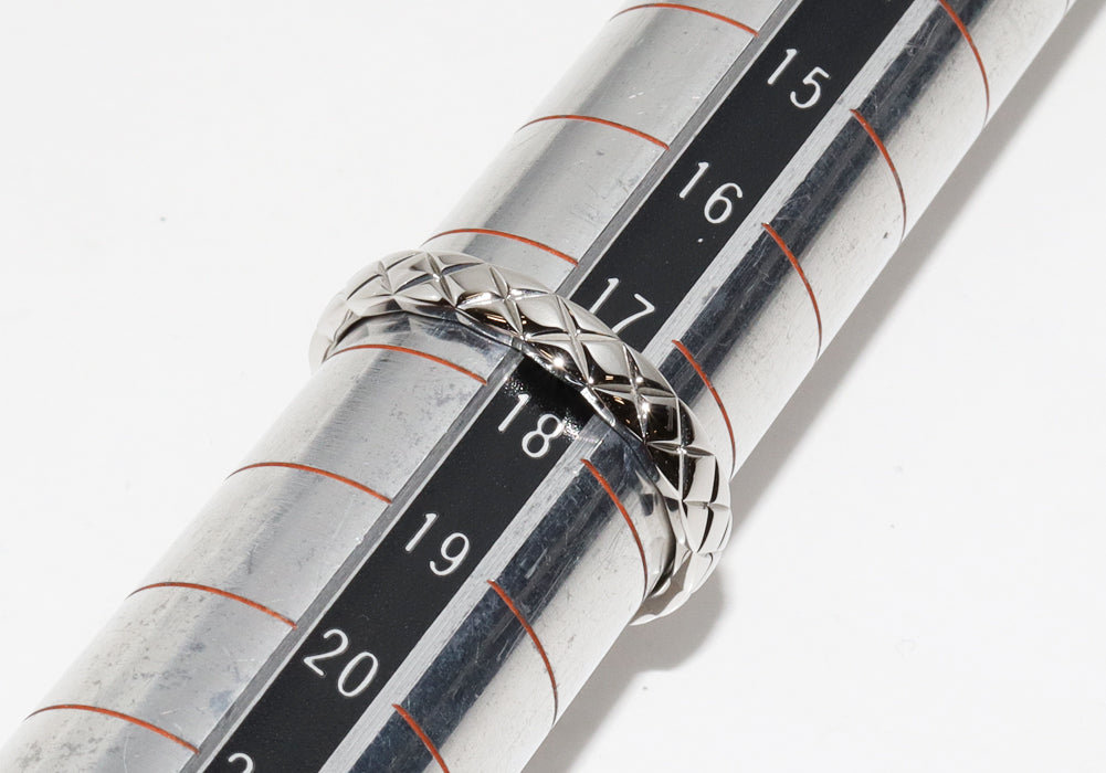 Top Quality Chanel Pt950 Coco Crush Ring Medium Model J10570