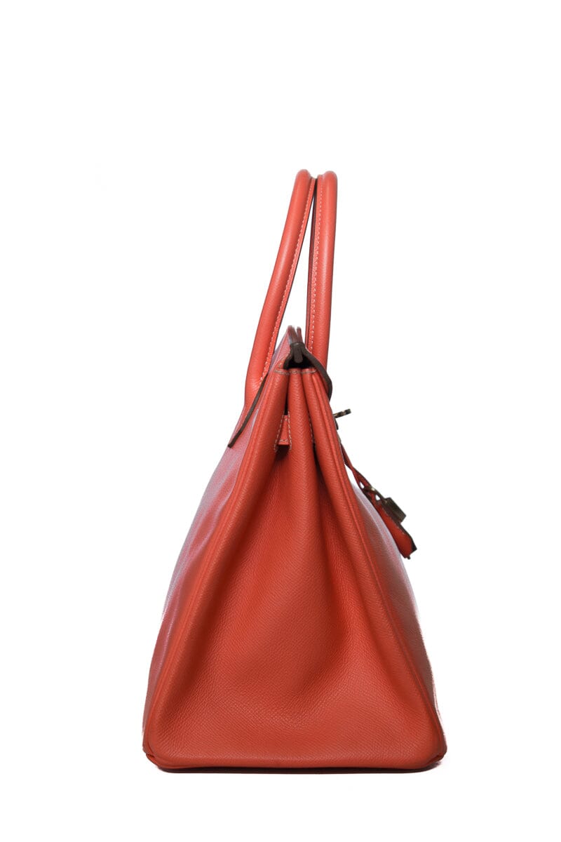 Hermès Birkin 35 Candy Rose Jaiperr Epsom GHW  Handbag