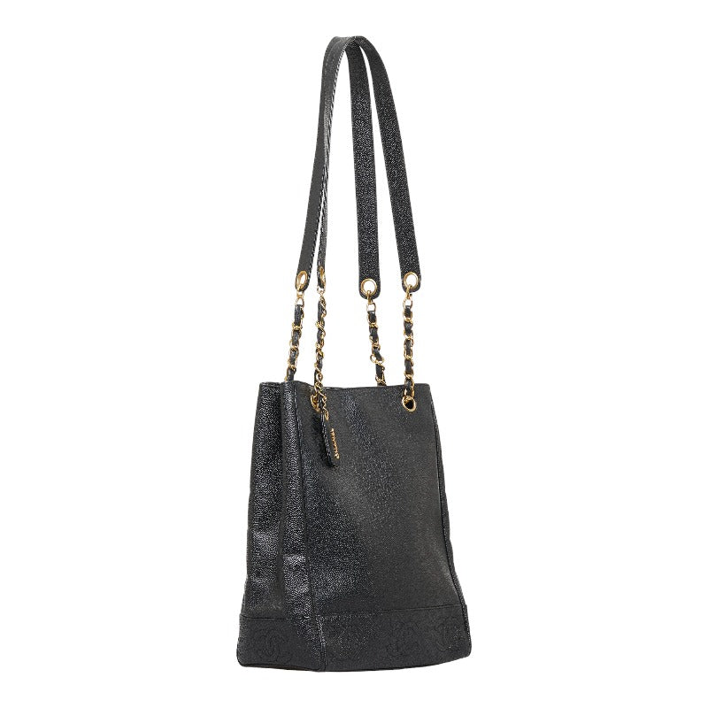 New 1:1 Rep Top Quality Chanel Coca-Cola Handbags Black Gold Matt Caviar   Chanel