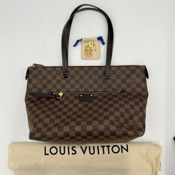 LOUIS VUITTON Damier Ebene Iena MM LA23535