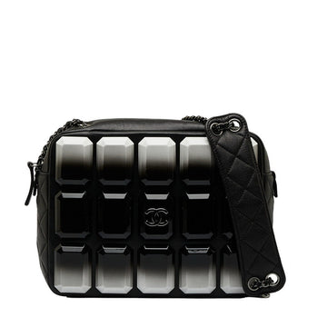 Top Quality Chanel Crossbody Bag in Lambskin Gun Metal Black Ladies