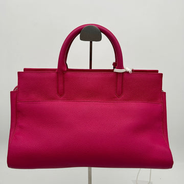 Saint Laurent Cabas Rive Gauche Pink Leather Tote Medium