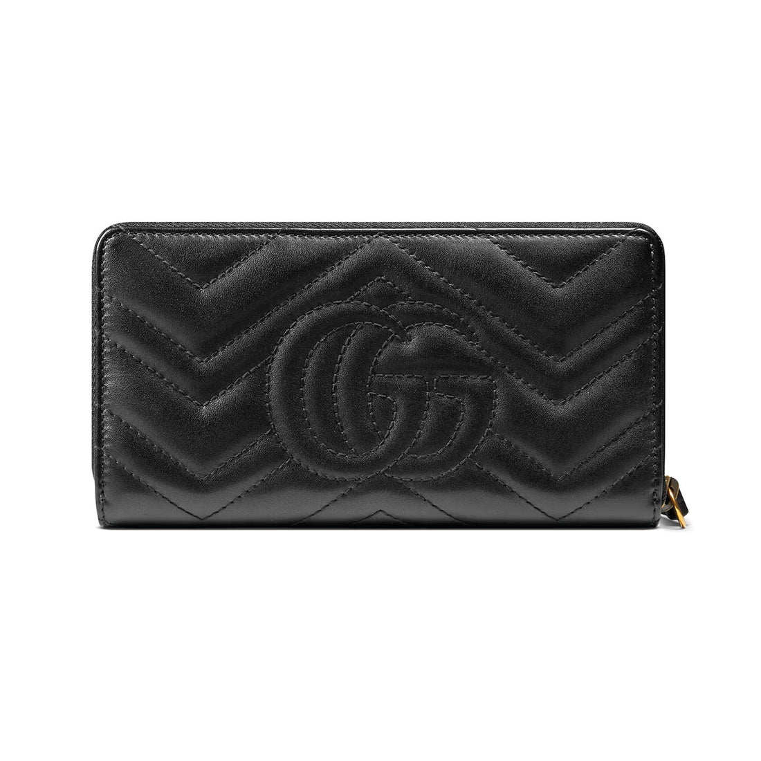 Gucci Gg Marmont Zip Around Wallet