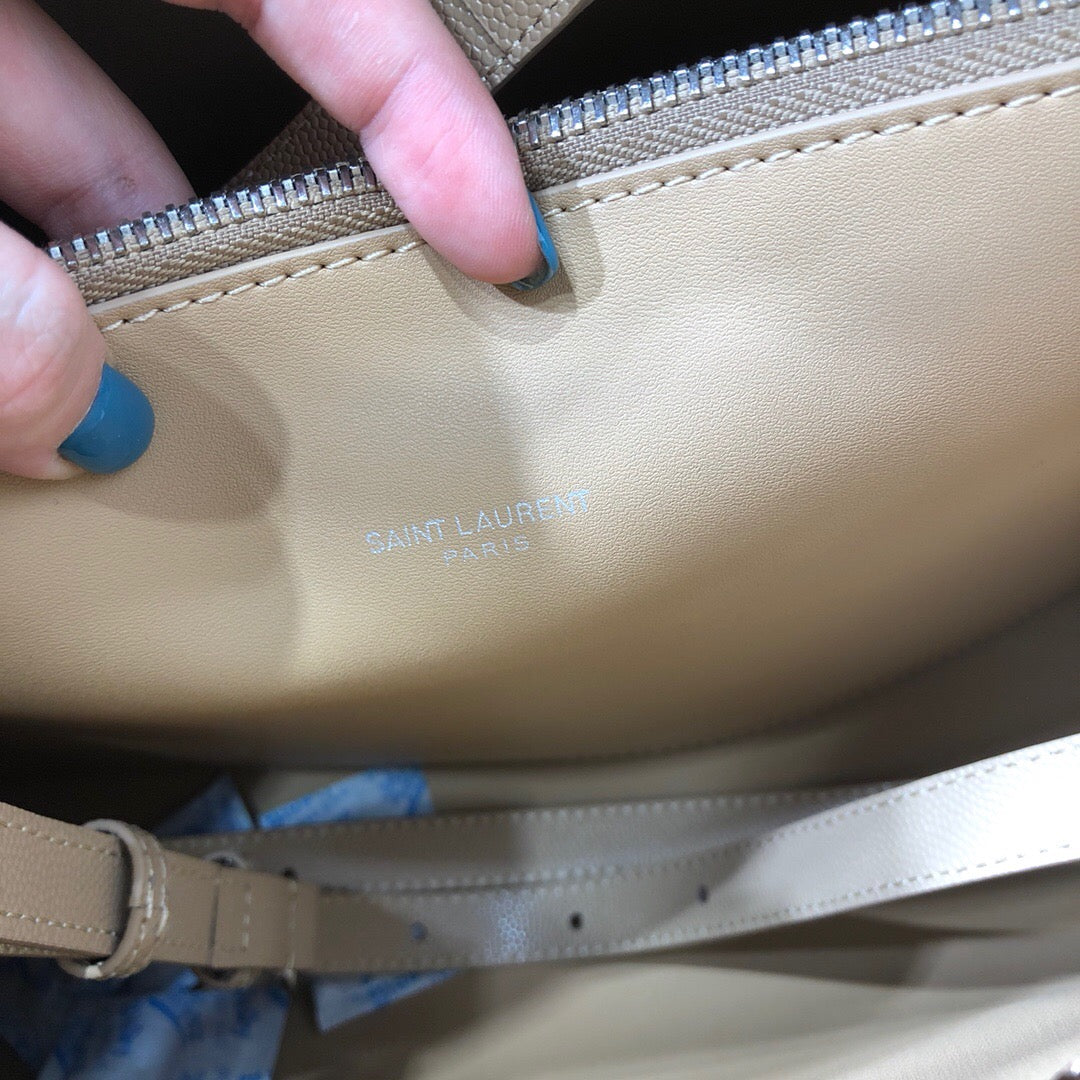Yves Saint Laurent Sac De Jour Small Dark Beige