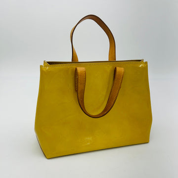 Louis Vuitton Monogram Vernis Colombus  - Yellow Totes, Handbags  B12233TTN4