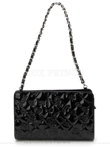 Patent shoulder bag 1021hv Chanel