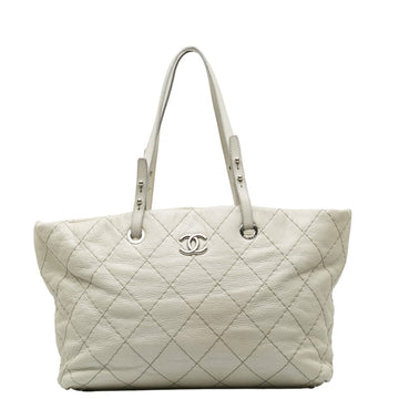 New 1:1 Rep Top Quality Chanel Mattress Cocomark houlder Bag  Bag Gray Leather Lady Chanel