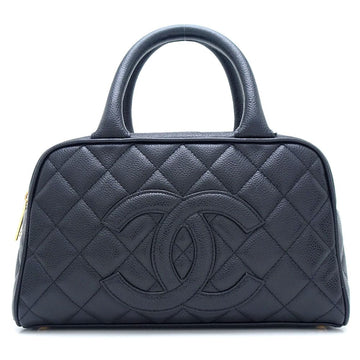 Top Quality Chanel Caviar Mini Boston Handbag A20996