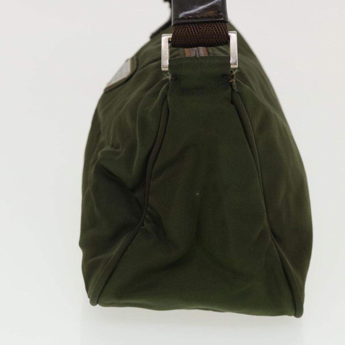 Prada Accessory Pouch Nylon Green  35556