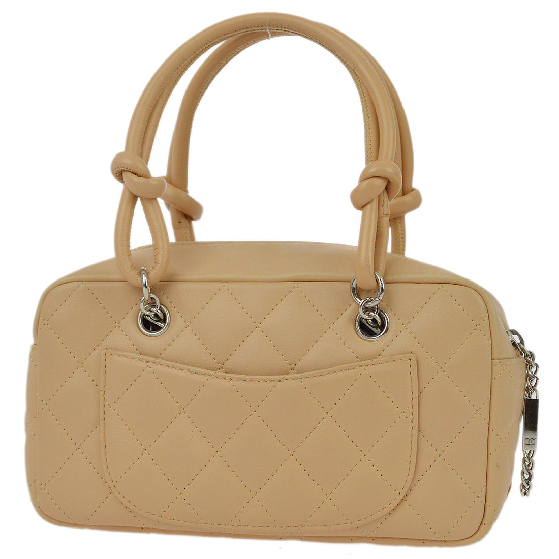 New 1:1 Rep Top Quality Chanel Beige Calfskin Cambon Ligne Handbag