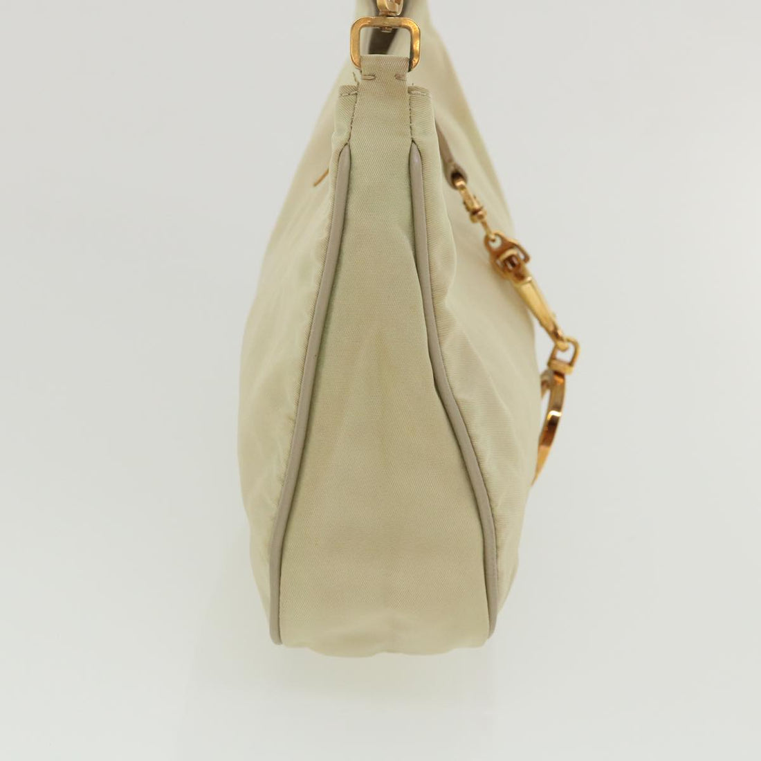Prada Accessory Pouch Nylon Beige  36984