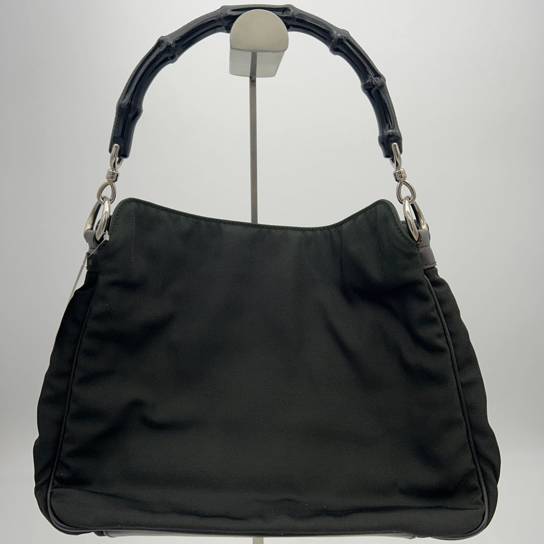 Gucci Nylon Handbag Black gu8810sw