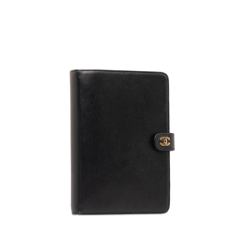 New 1:1 Rep Top Quality Chanel Coco Handbook Cover Binder 6 s Black Leather  Chanel