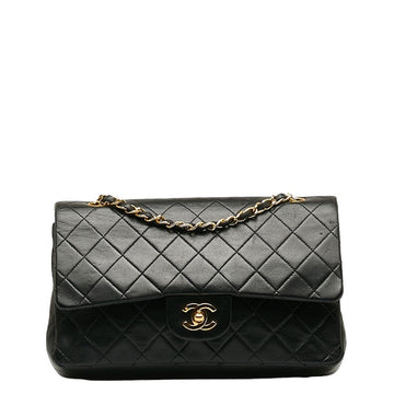 New 1:1 Rep Top Quality Chanel Matrases 25 Double Flap Chain houlder Bag Black Leather  Chanel