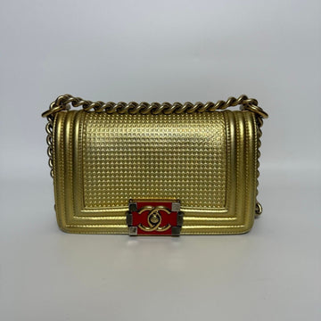 Top Quality Chanel Leboy bag gold color - NG102619