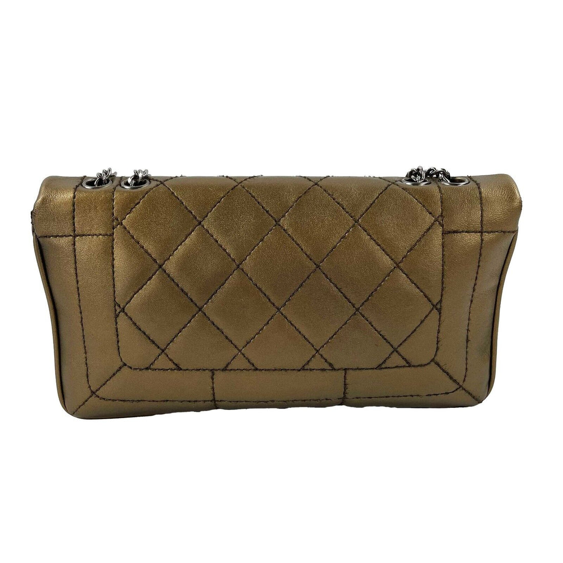 Top Quality Chanel - 2008 Rectangular Quilted Leather Full New Shoulder Bag / Crossbody
