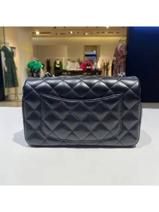 Classic Lambskin New Mini Silver Cross Bag A69900 Chanel