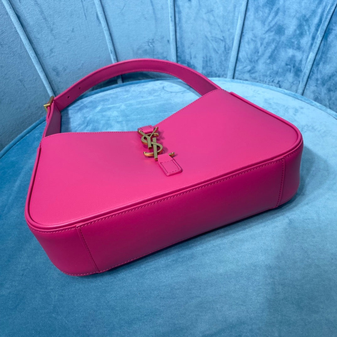 Yves Saint Laurent  Hobo Bag In Smooth Pink