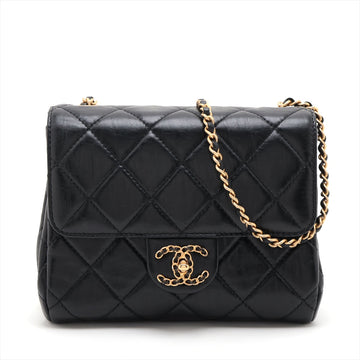 New 1:1 Rep Top Quality Chanel Matrasse Single Flap Single Chain Bag Black