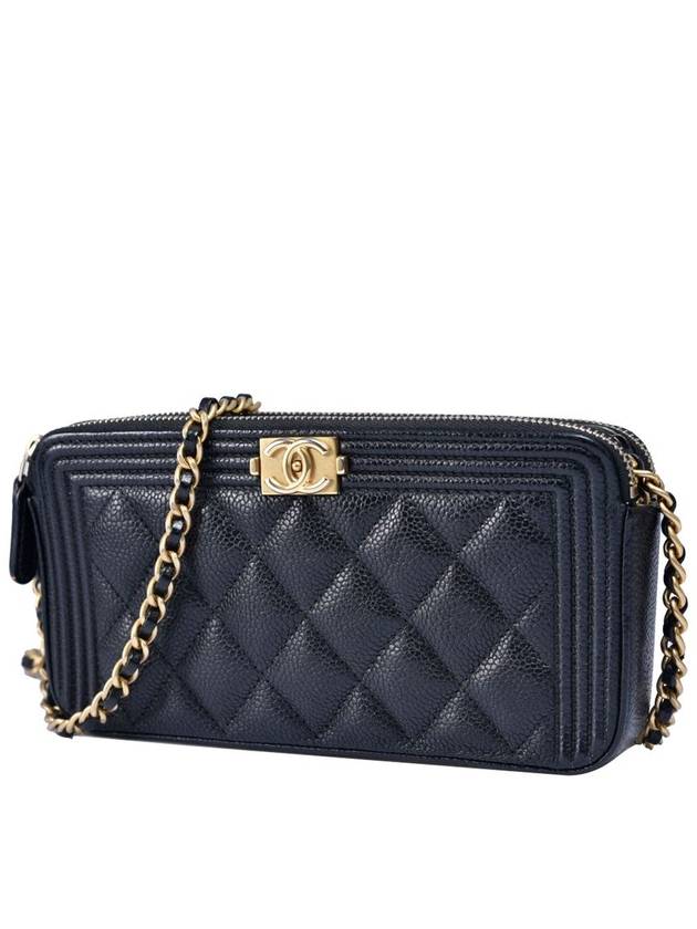 Women s Double Zipper Chain Bag No 22 Chanel