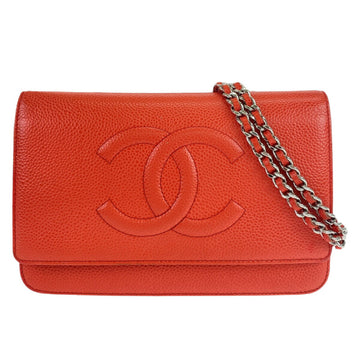 Top Quality Chanel Caviar Skin Coco Mark Shoulder Bag