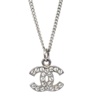 Top Quality Chanel 2003 Crystal & Silver CC Necklace