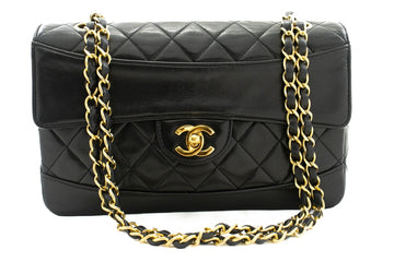 CHANEL  Classic Chain Shoulder Bag Flap Quilted Lambskin j97