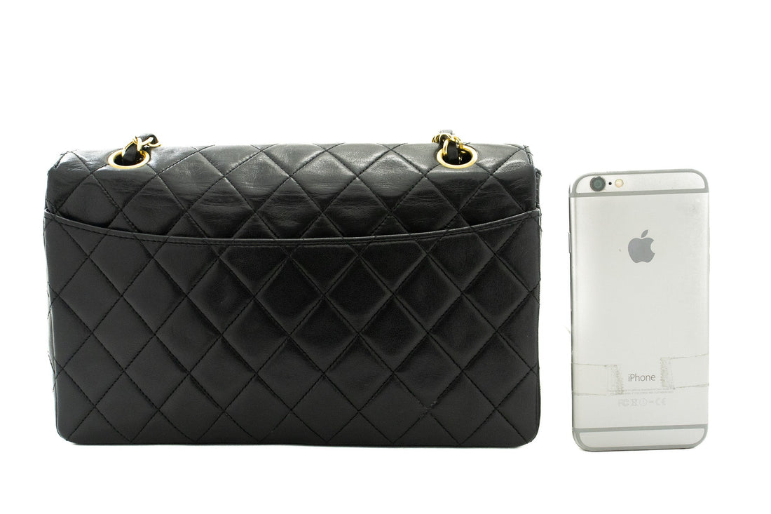 CHANEL  Classic Chain Shoulder Bag Flap Quilted Lambskin j97