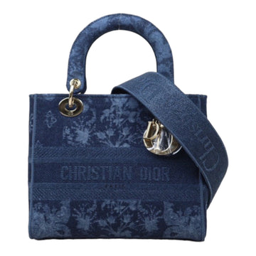 Rank SA ?  Dior Denim  Embroidered Handbag With Shoulder Bag ?P24051324