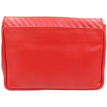 CELINE Shoulder Bag leather Red New 1:1 Women New 1:1