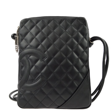 New 1:1 Rep Top Quality Chanel Black Calfskin Cambon Ligne Shoulder Bag