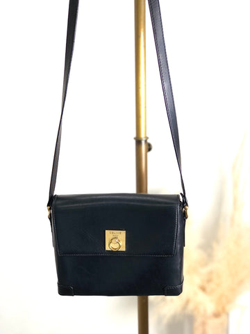 CELINE Gancini Shoulder bag Black New 1:1 ruhbm2