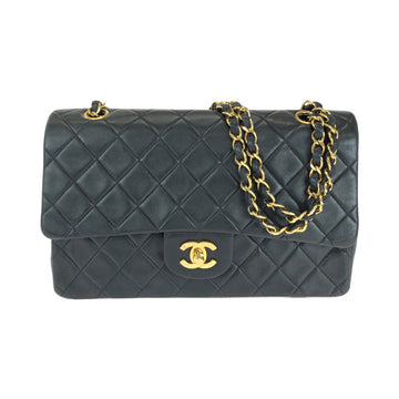 Top Quality Chanel Lambskin Double Flap Shoulder Bag